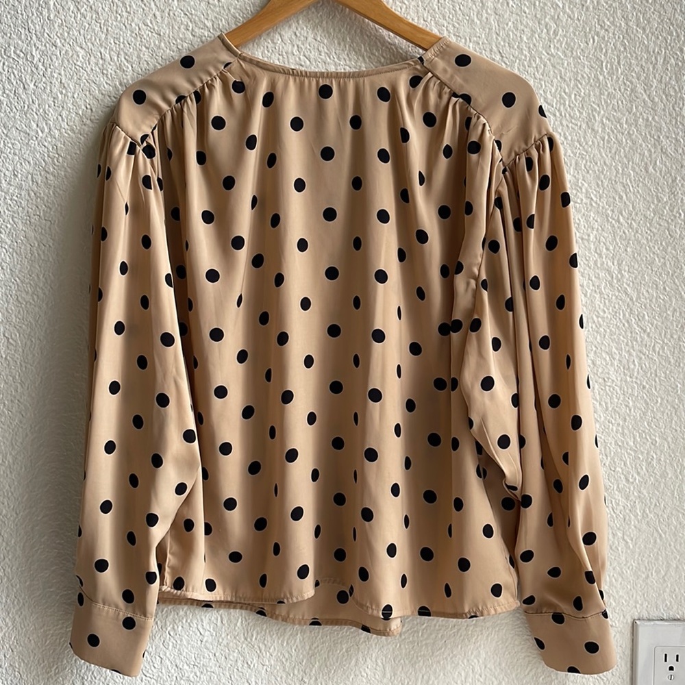 **Size S H&M Polka Dot Blouse **